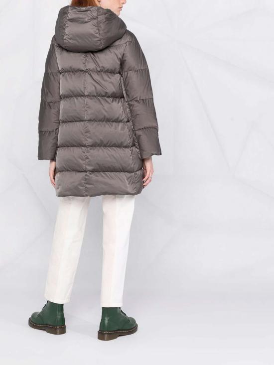 26FW 에르노 새틴 A-셰이프 재킷 PI1304D12170Z9480 Grey - HERNO