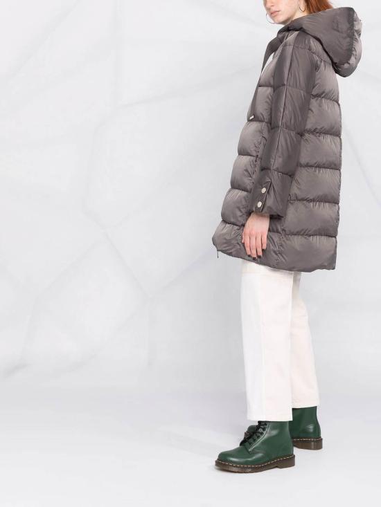 26FW 에르노 새틴 A-셰이프 재킷 PI1304D12170Z9480 Grey - HERNO