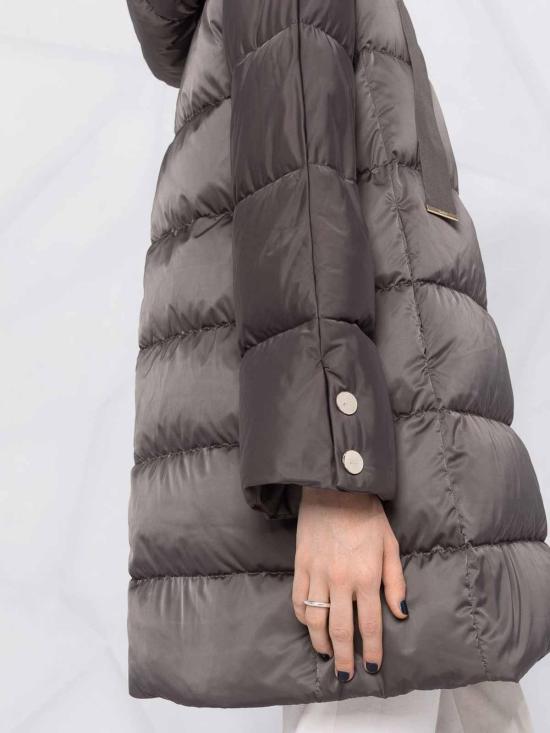 26FW 에르노 새틴 A-셰이프 재킷 PI1304D12170Z9480 Grey - HERNO