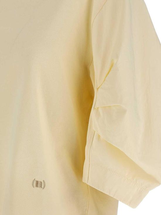  누드 반팔 티셔츠 1103E2528866 Beige - NUDE