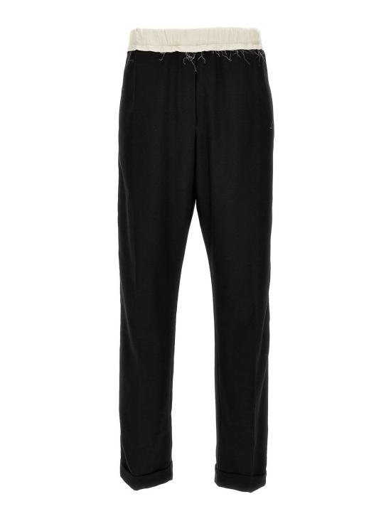  웨일즈보너 스트레이트 팬츠 WA23TR06WO03999 White