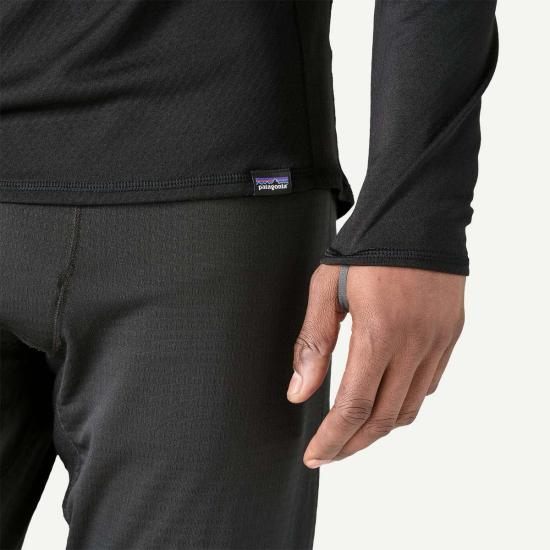  파타고니아 긴팔 셔츠 캡 Mw 지퍼넥 탑 - PATAGONIA