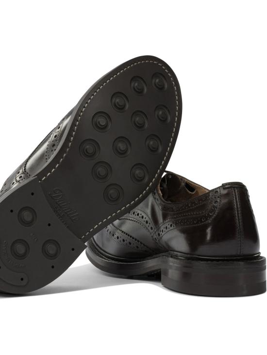 25FW 트리커즈 드레스 슈즈 보턴 레이스업 슈즈 브라운 - TRICKERS