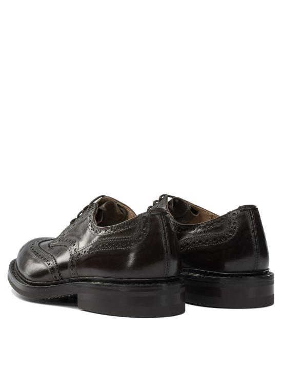 25FW 트리커즈 드레스 슈즈 보턴 레이스업 슈즈 브라운 - TRICKERS