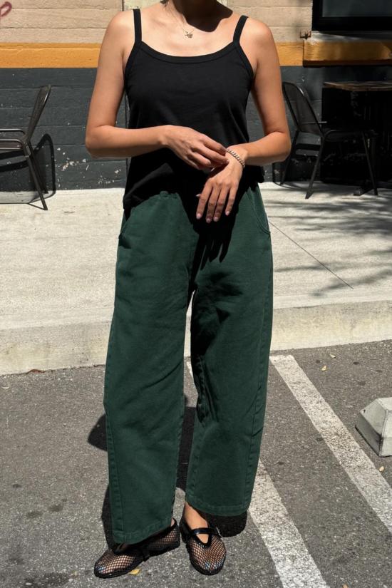  르 본 숍 크롭 팬츠 아크 팬츠 - Le Bon Shoppe