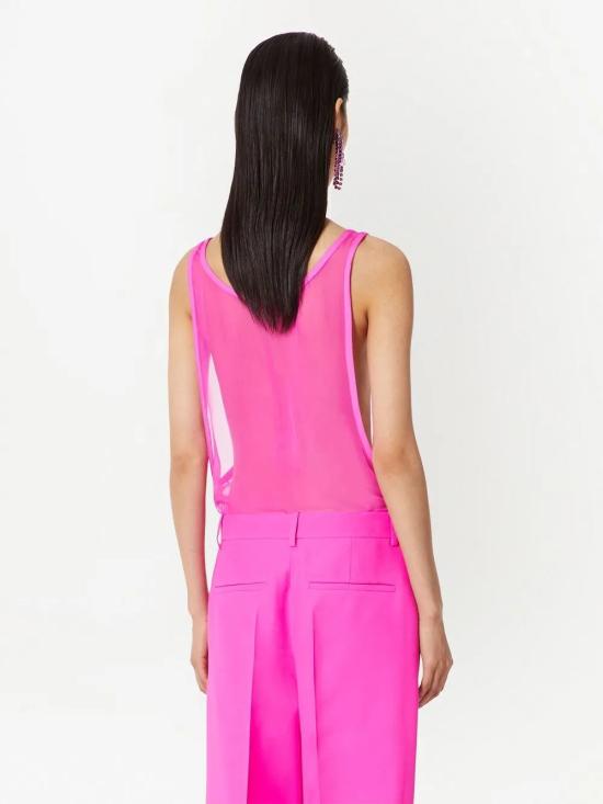 24FW 발렌티노 가라바니 민소매 티셔츠 1B0AE7K52UPUWT - VALENTINO GARAVANI