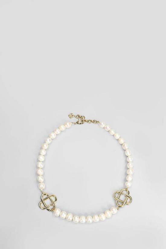 25FW 카사블랑카 팔찌 422905 APF25 JW 085 WHITE