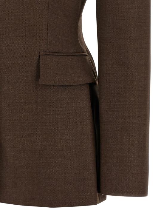 25FW 마그다뷰트림 수트 자켓 153725BROWN - MAGDA BUTRYM