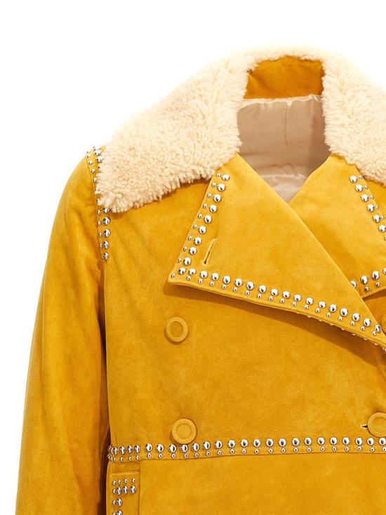 24FW 웨일즈보너 자켓 WA24LE03LE05300 YELLOW - WALES BONNER