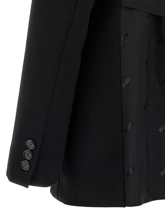 24FW 모스키노 자켓 A051254243555 Black - MOSCHINO