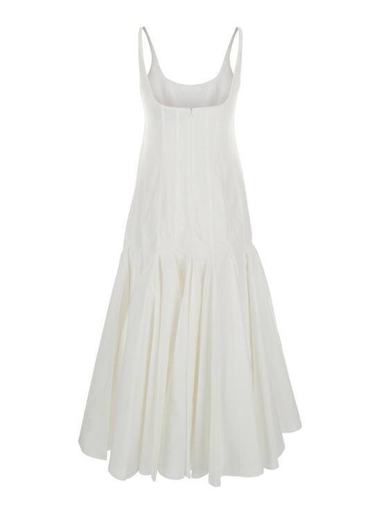 25SS 자크뮈스 롱 원피스 251DR2241520100 White - JACQUEMUS