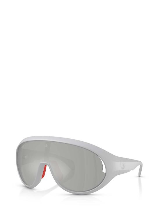 26FW 몽클레어 CONTRAST 콘트라스트 오발 선글라스 ME8010 50278V MATTE SILVER - MONCLER