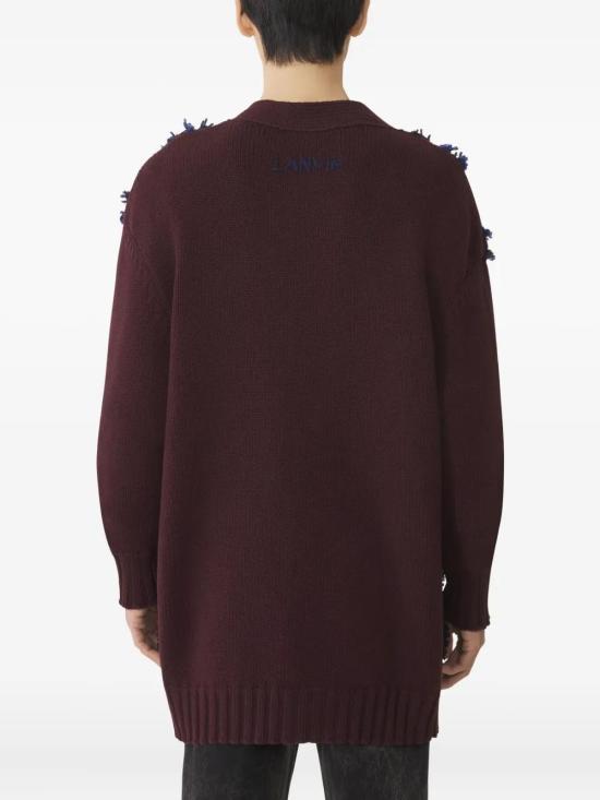 25FW 랑방 가디건 RMCA0013K075H25 BACCHUS 355 - LANVIN