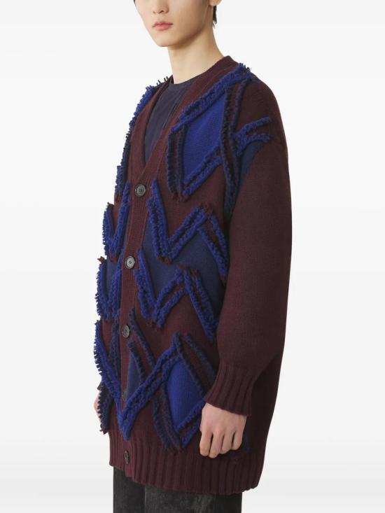 25FW 랑방 가디건 RMCA0013K075H25 BACCHUS 355 - LANVIN