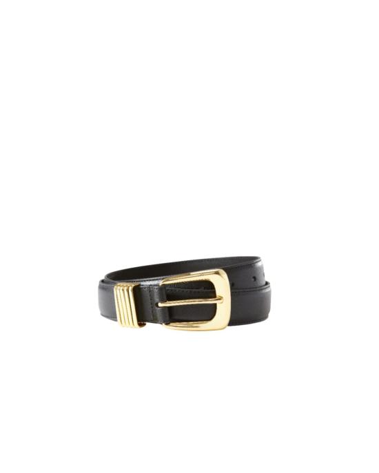  베로니카비어드 레귤러 벨트 베로니카 비어드 아치  블랙/골드