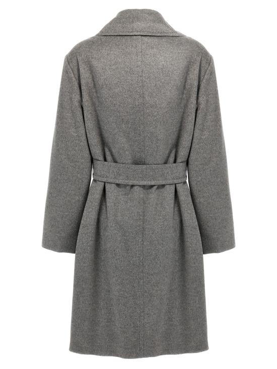 24FW 막스마라 스튜디오 트렌치 코트 PAZZO008 Gray - MAX MARA STUDIO