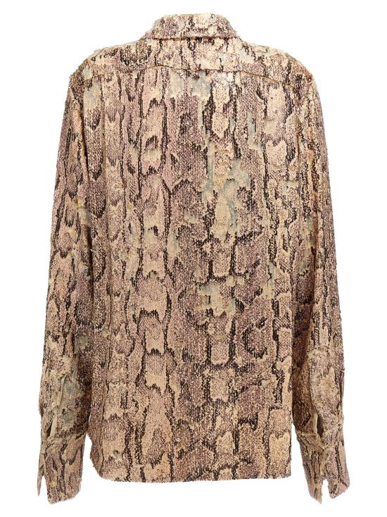 25SS 드리스 반 노튼 블라우스 2510107611482403 Pink - DRIES VAN NOTEN