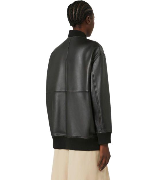 25FW 위켄드막스마라 봄버 자켓 2525446031600 001 38 Black - WEEKEND MAX MARA