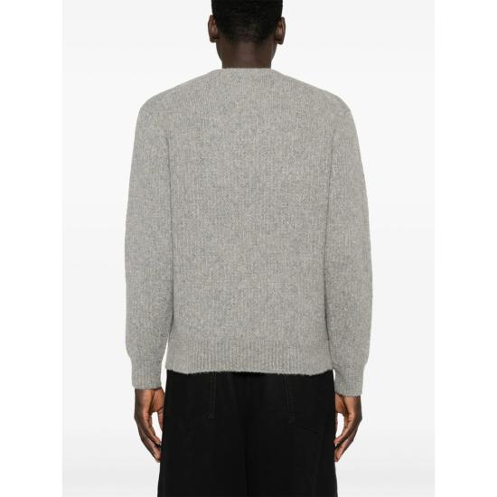 25FW 선플라워 Yak 야크 크루넥 스웨터  3033 YAK GREYM - SUNFLOWER