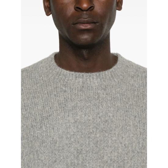 25FW 선플라워 Yak 야크 크루넥 스웨터  3033 YAK GREYM - SUNFLOWER