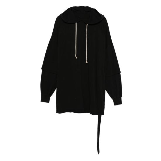 25FW 다크쉐도우 후드 티셔츠 DU02E7271 JDB 09 BLACK