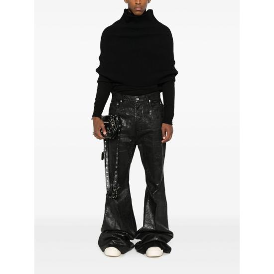 25FW 릭 오웬스 민소매 티셔츠 RR02E1491 KWVH 09 BLACK - RICK OWENS