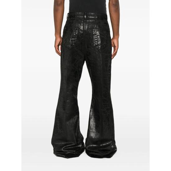 25FW 릭 오웬스 스트레이트 팬츠 RR02E1335 BMC 09 BLACK - RICK OWENS