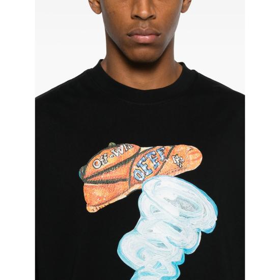 25FW 오프화이트 탑 OMAA120F25JE R00Z 1001 BLACK - OFF WHITE