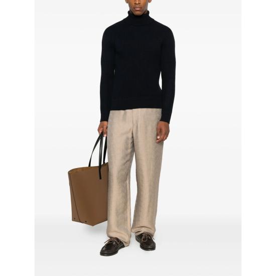 25FW 자노네 터틀넥 810225 ZM284 Z1375 BLACK - ZANONE