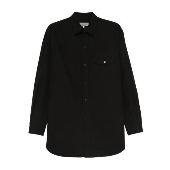 25FW 요지 야마모토 셔츠 HLB03001 BLACK