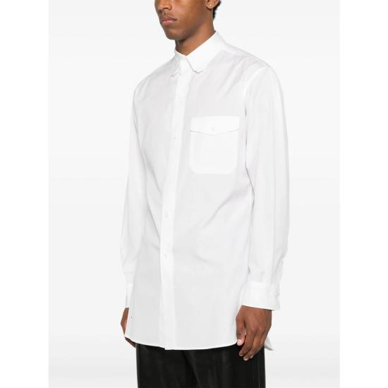 25FW 요지 야마모토 셔츠 HLB03001 WHITE - YOHJI YAMAMOTO
