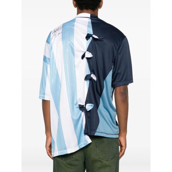 25FW 마틴로즈 반팔 티셔츠 189JT14531 BLU BLUE WHITE - MARTINE ROSE