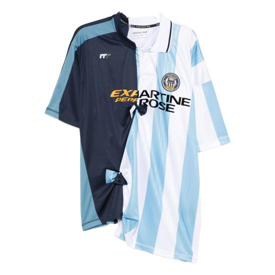 25FW 마틴로즈 반팔 티셔츠 189JT14531 BLU BLUE WHITE