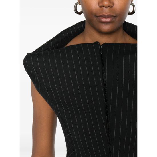 25FW 듀란 랜팅크 민소매 티셔츠 DRFW25TO01073 0015 BLACK - DURAN LANTINK