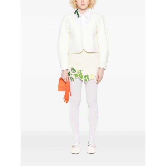 25FW 비베타 숏 스커트 VS2GO0123 TE087 1080 WHITE - VIVETTA