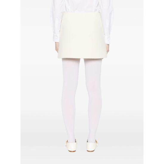 25FW 비베타 숏 스커트 VS2GO0123 TE087 1080 WHITE - VIVETTA