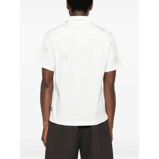 25FW 메종 라비쉬 X NBA 반팔 셔츠 WMMORNEYBOSTON IVORY WHITE - MAISON LABICHE X NBA