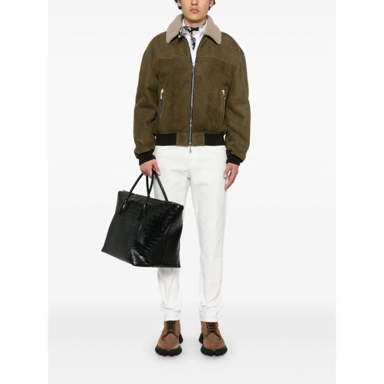 25FW 딸리아토레 봄버 자켓 CHI25 07 WALSH VERDE GREEN NEUTRALS - TAGLIATORE