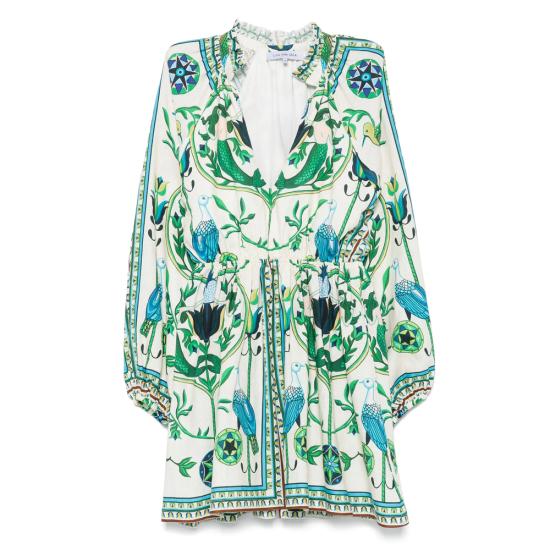 25SS Lug Von Siga 원피스 LVSS2025110 SELENE OFFWH WHITE GREEN