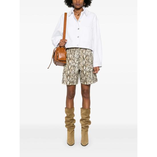 25SS 이자벨마랑 숏팬츠 C1C01I SH0213FA 23NL NEUTRALS - ISABEL MARANT