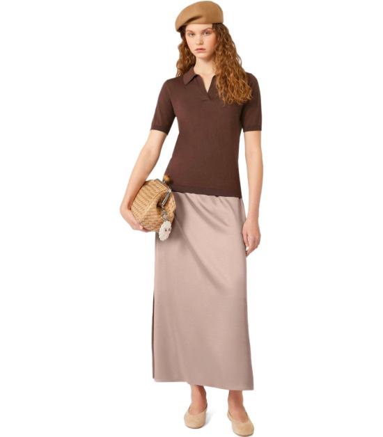 25FW 위켄드막스마라 롱 스커트 2525106041600 003 38 Pink - WEEKEND MAX MARA