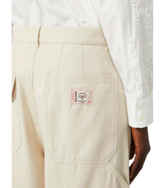 25FW 위켄드막스마라 스트레이트 팬츠 2525136091600 001 40 Ivory - WEEKEND MAX MARA