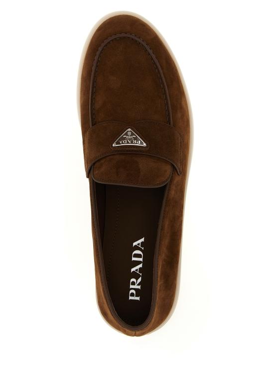 26FW 프라다 로퍼 2DG124FG001103F0324 Brown - PRADA