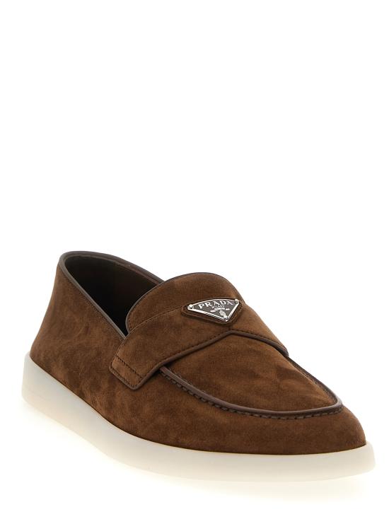 26FW 프라다 로퍼 2DG124FG001103F0324 Brown - PRADA