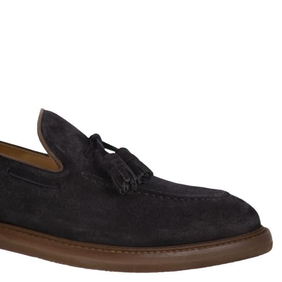 25FW 브루넬로 쿠치넬리 로퍼 MZUPEAK791 NIGHT BLUE - BRUNELLO CUCINELLI