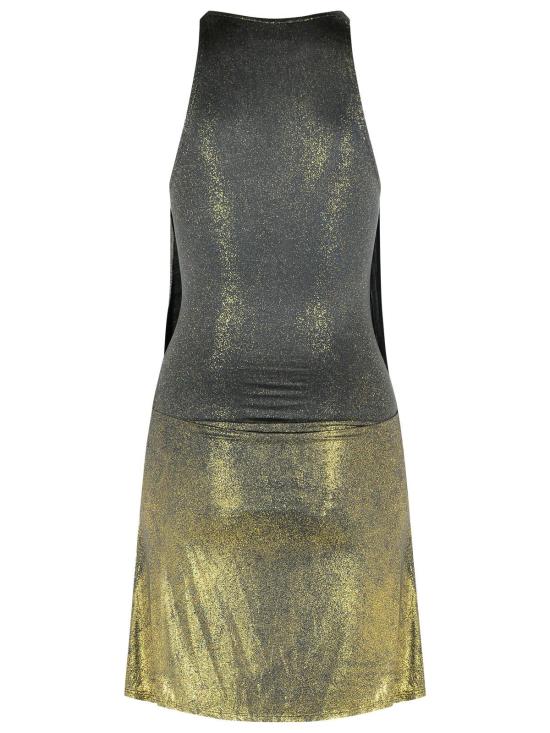 25FW 디젤 숏 원피스 A18560 0NKCU9AW Gold - DIESEL