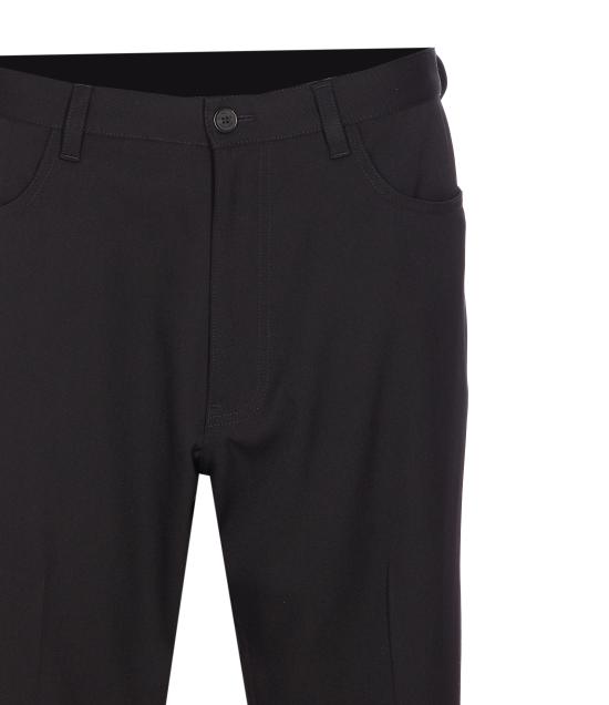 25FW 발렌시아가 핀스트라이프 팬츠 850705 TJT211000 Black - BALENCIAGA