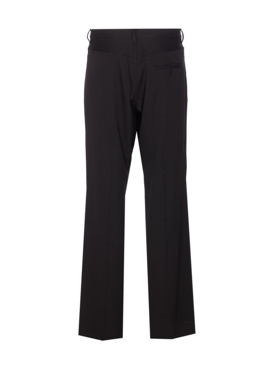 25FW 발렌시아가 핀스트라이프 팬츠 850705 TJT211000 Black - BALENCIAGA