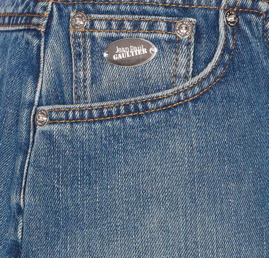 25FW 장 폴 고티에 미디 스커트 SK023 D02557 Blue - JEAN PAUL GAULTIER