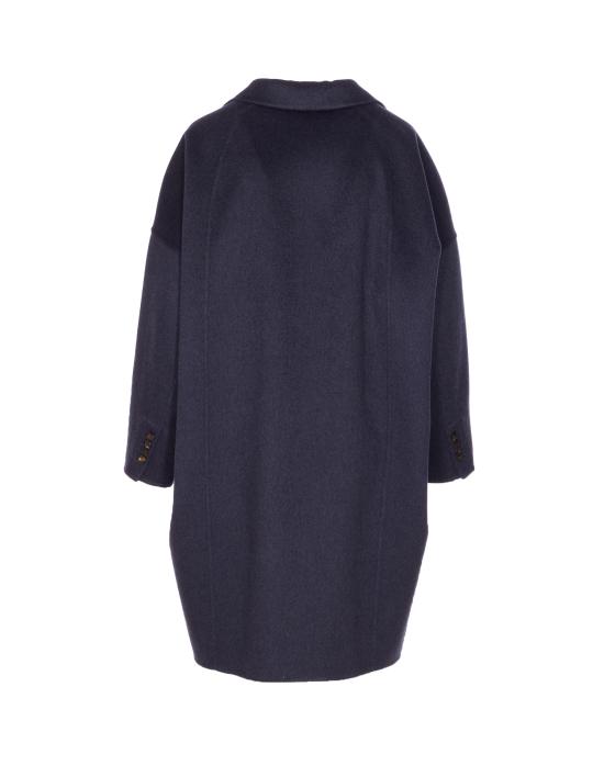 25FW 브루넬로 쿠치넬리 코트 MD5039677 C7186 Blue - BRUNELLO CUCINELLI